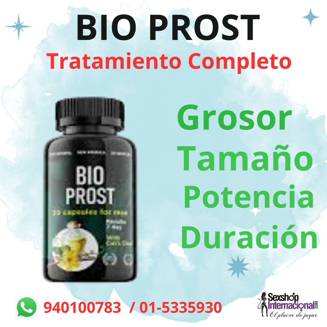 BIO PROST DESINFLAMA LA PROSTATA - SEXSHOP PLAZA NORTE.